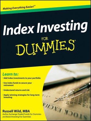 cover image of Index Investing For Dummies&#174;